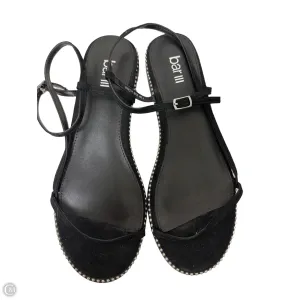 Sandals Flats By Bar Iii In Black, Size: 7.5