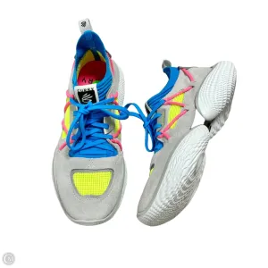 Shoes Athletic By Under Armour In Rainbow Print, Size: 8