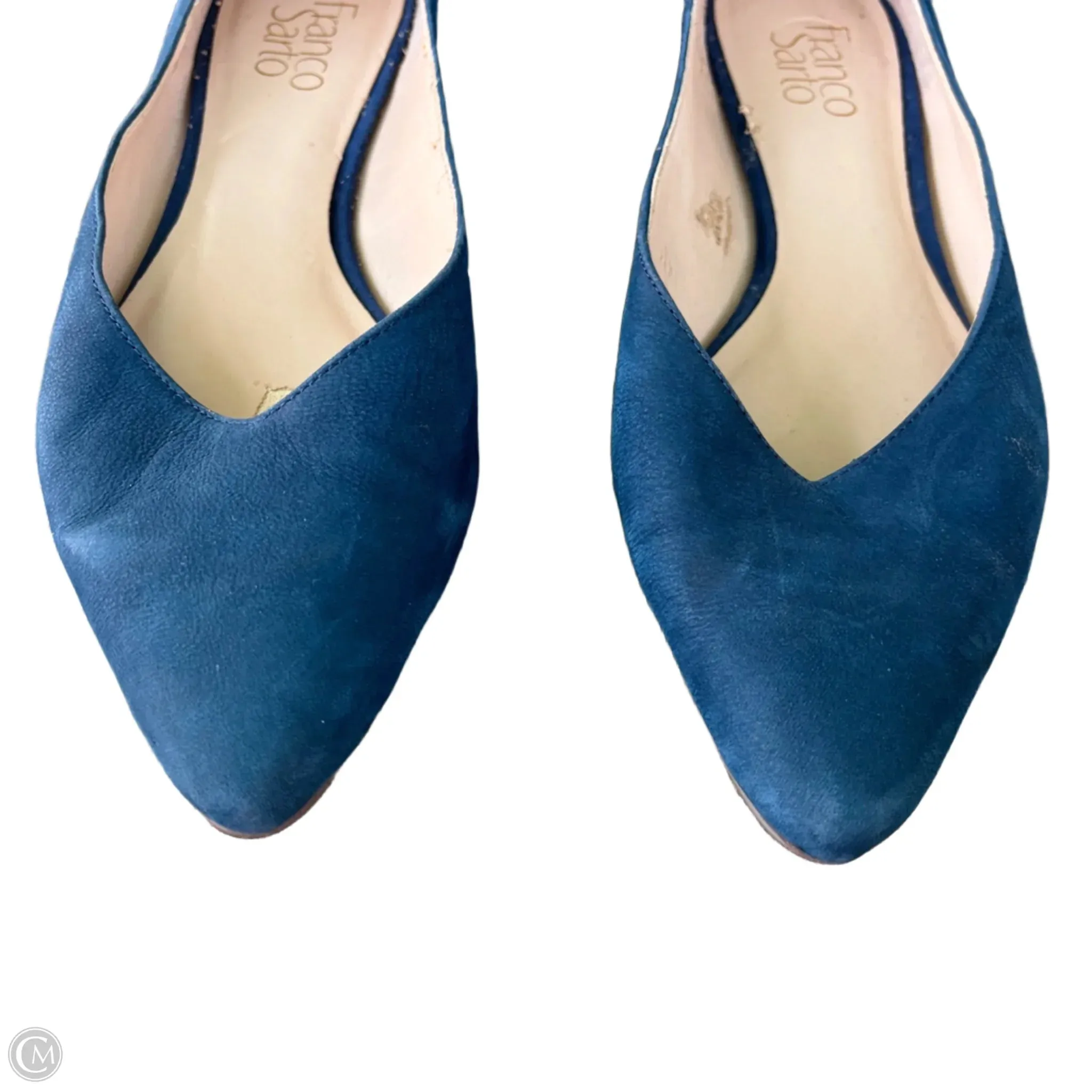 Shoes Flats By Franco Sarto In Navy, Size: 8.5