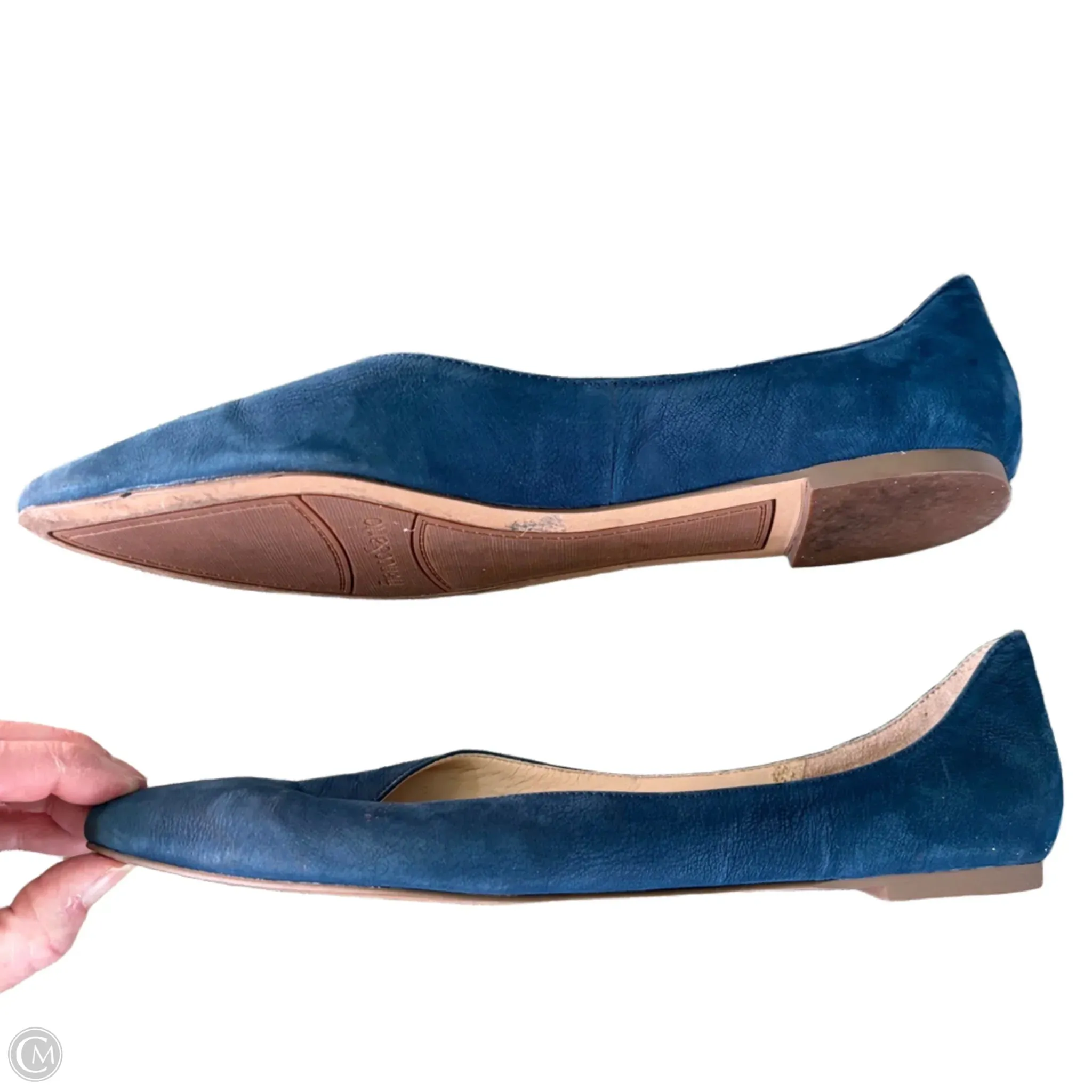 Shoes Flats By Franco Sarto In Navy, Size: 8.5