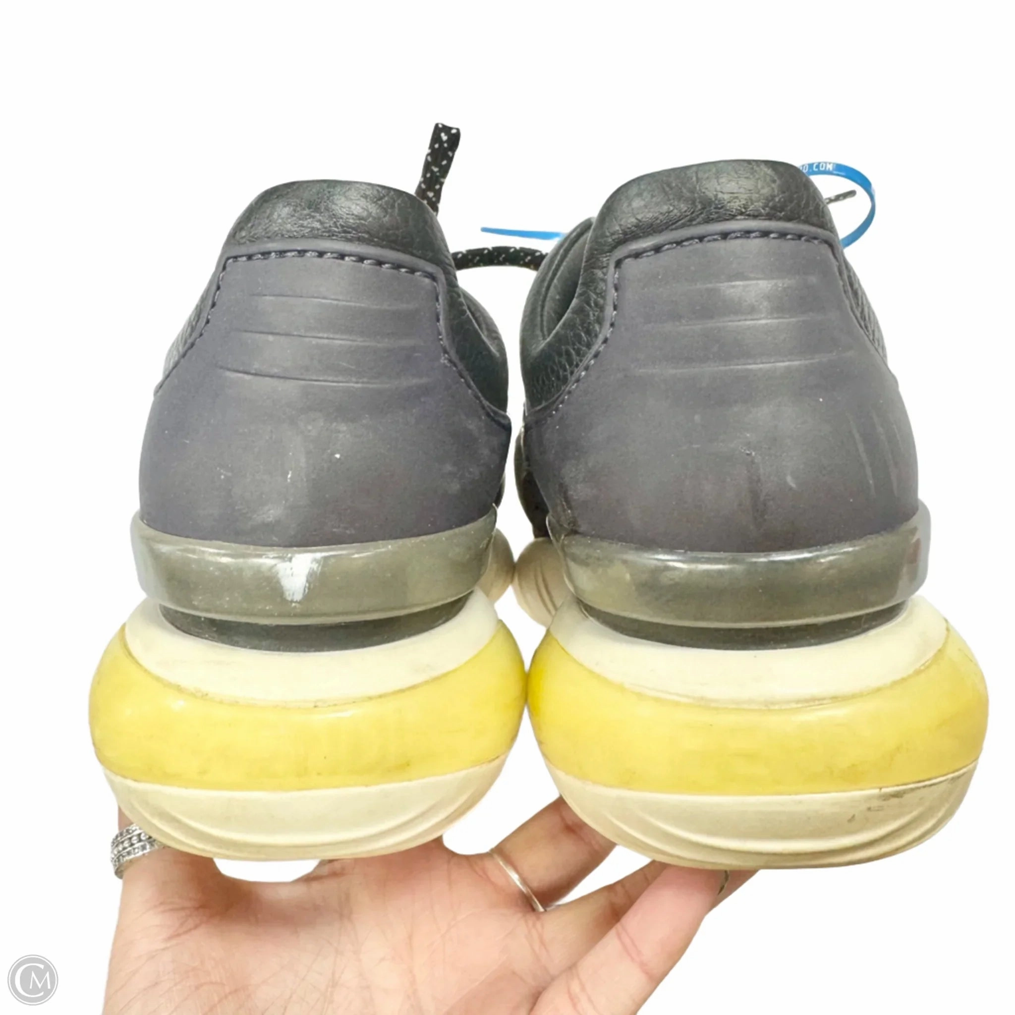 Shoes Luxury Designer By Fendi In Black & Blue, Size: 9.5