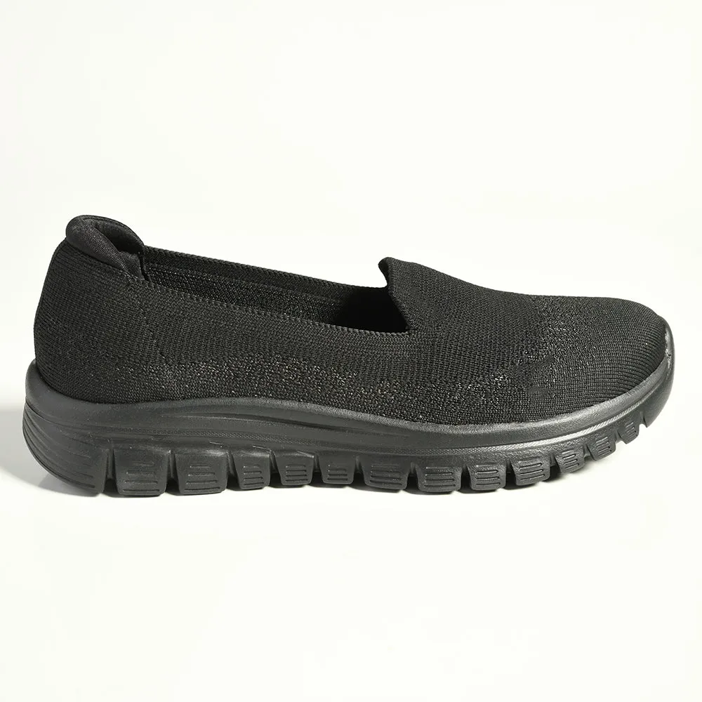 Skechers Graceful Active Slip On Sneaker - Black Black