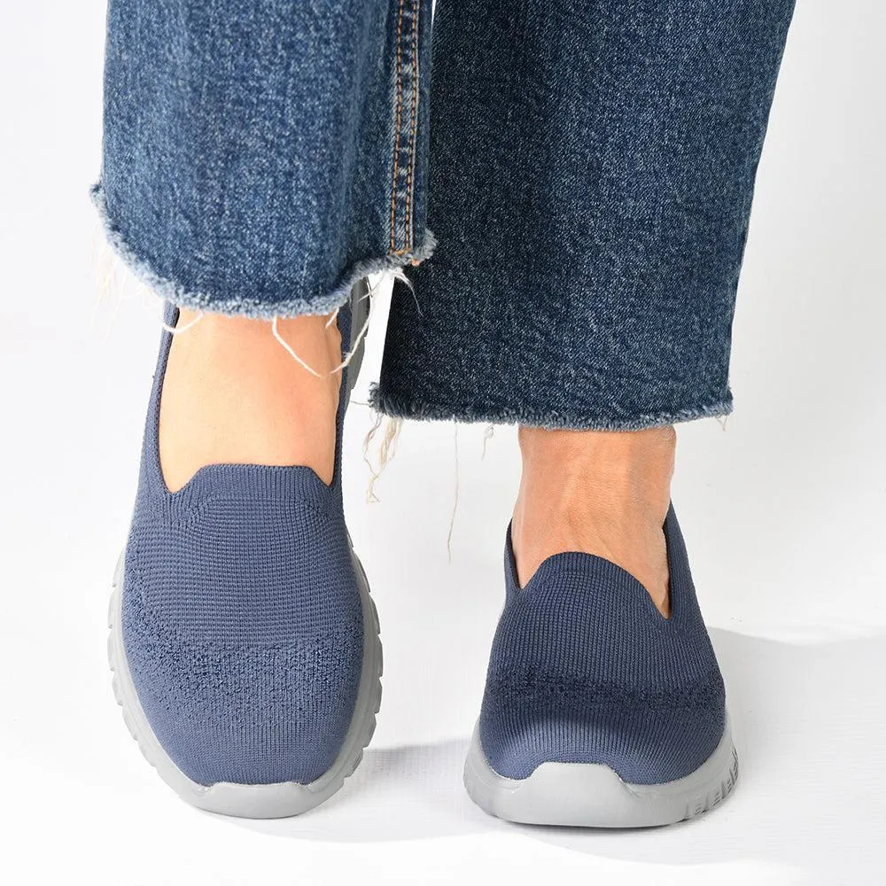 Skechers Graceful Active Slip On Sneaker - Navy