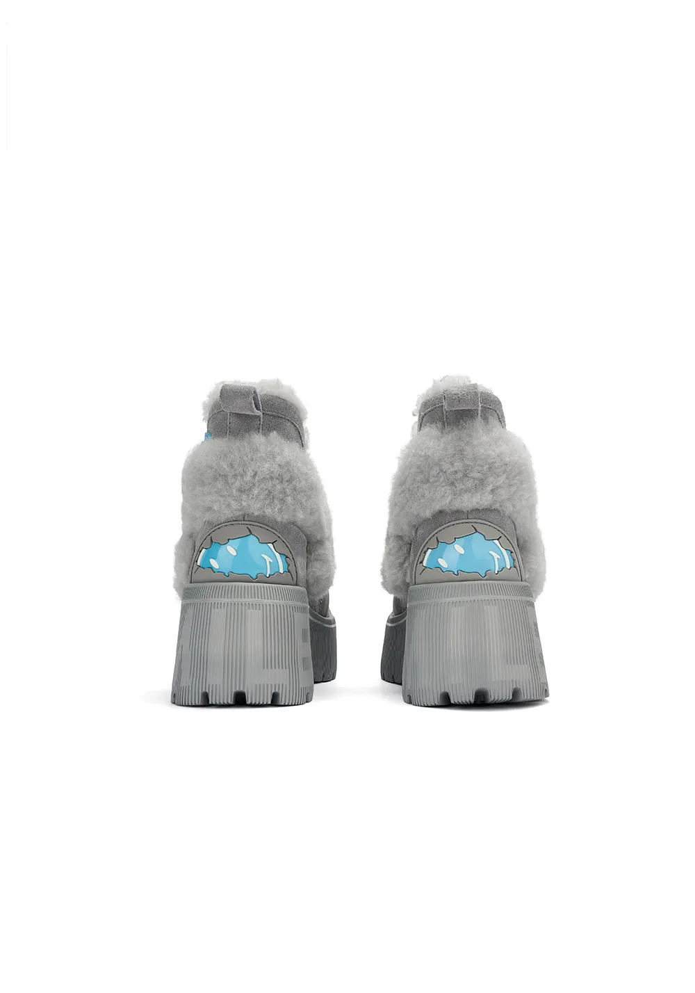 SMILEY丨Short Snow Boots-Gray