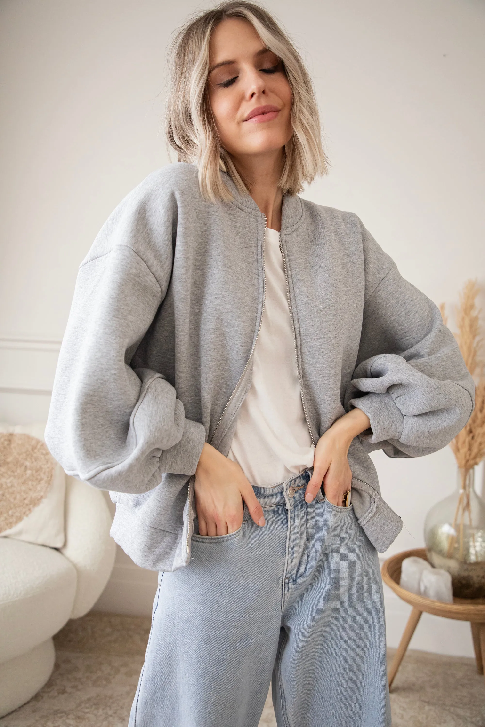 Snuggle Up Grey - Vest