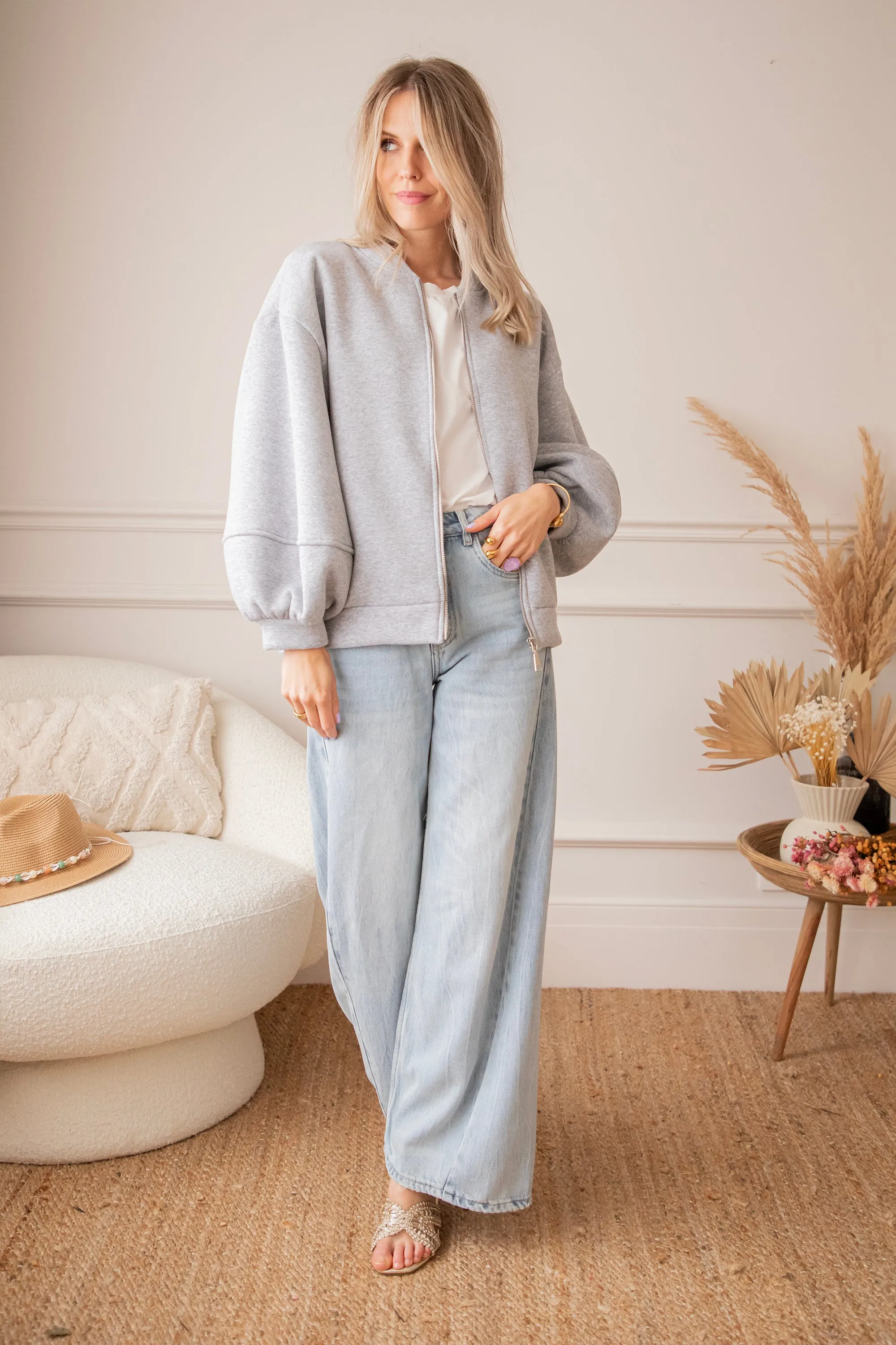 Snuggle Up Grey - Vest