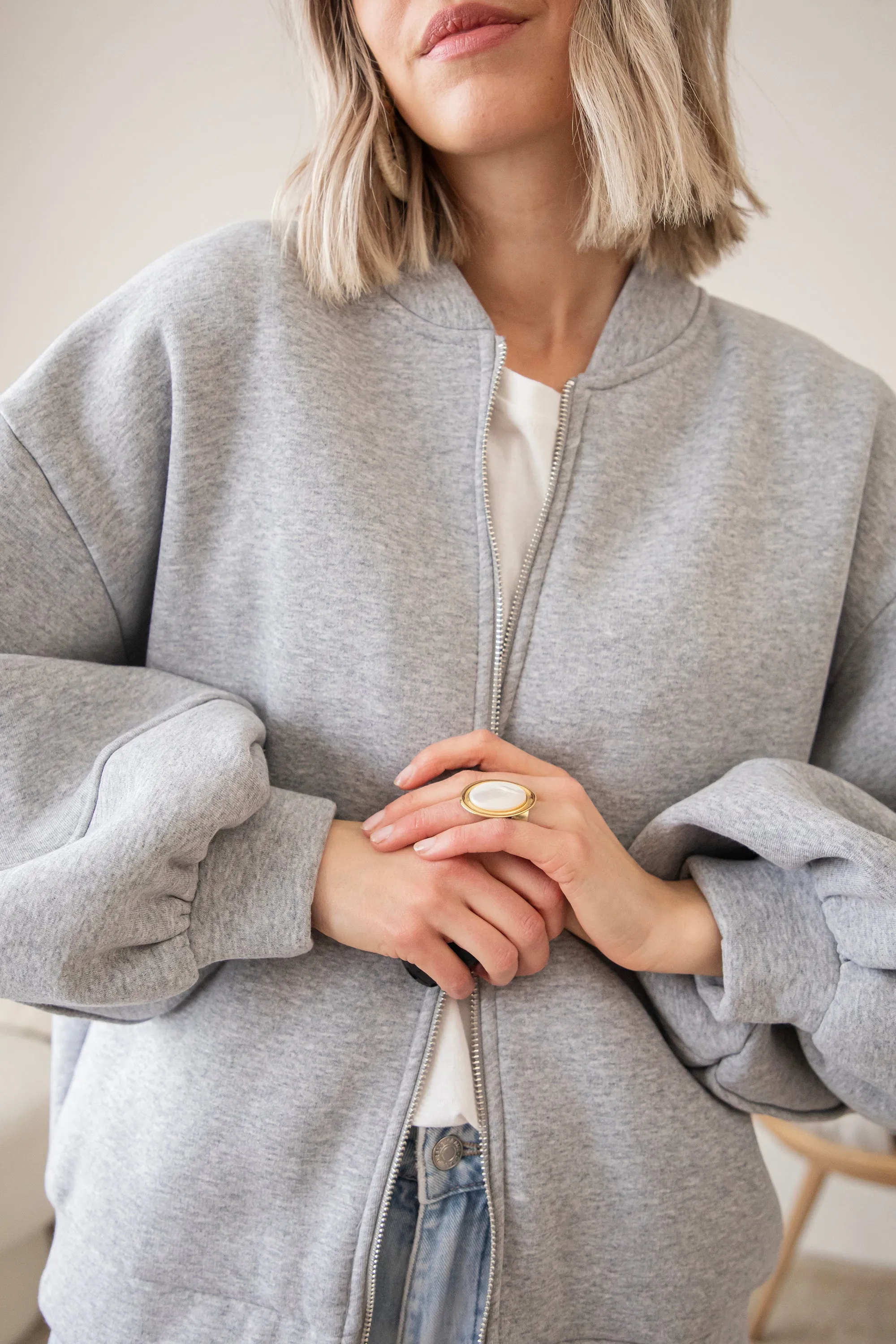 Snuggle Up Grey - Vest