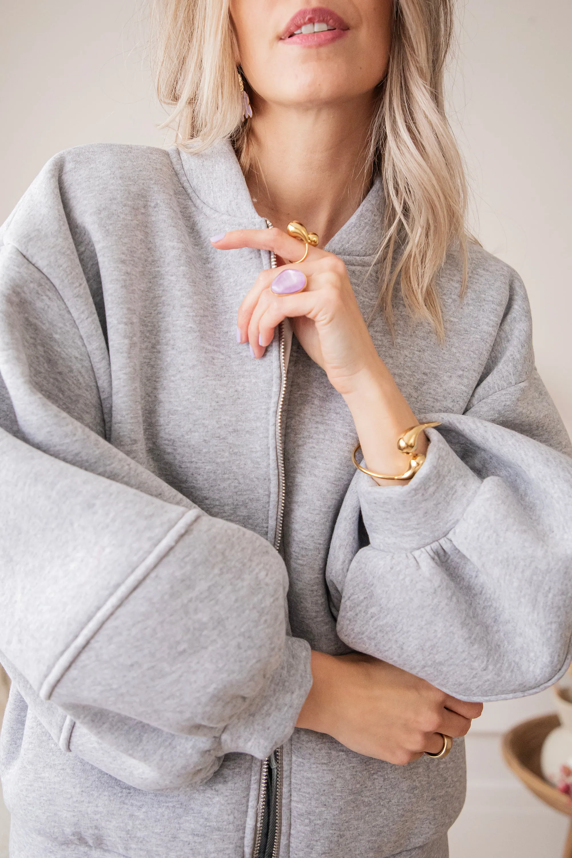 Snuggle Up Grey - Vest