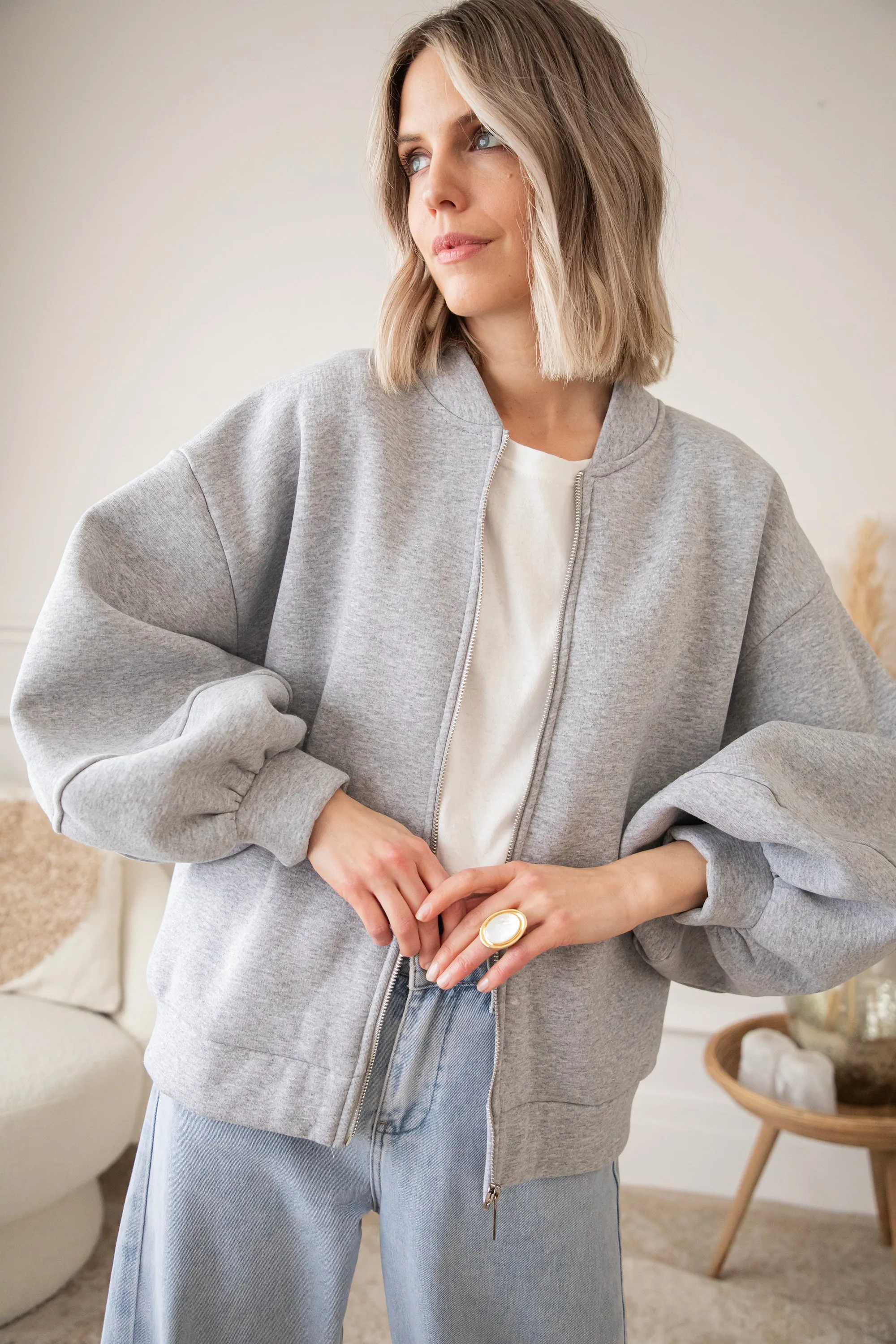 Snuggle Up Grey - Vest