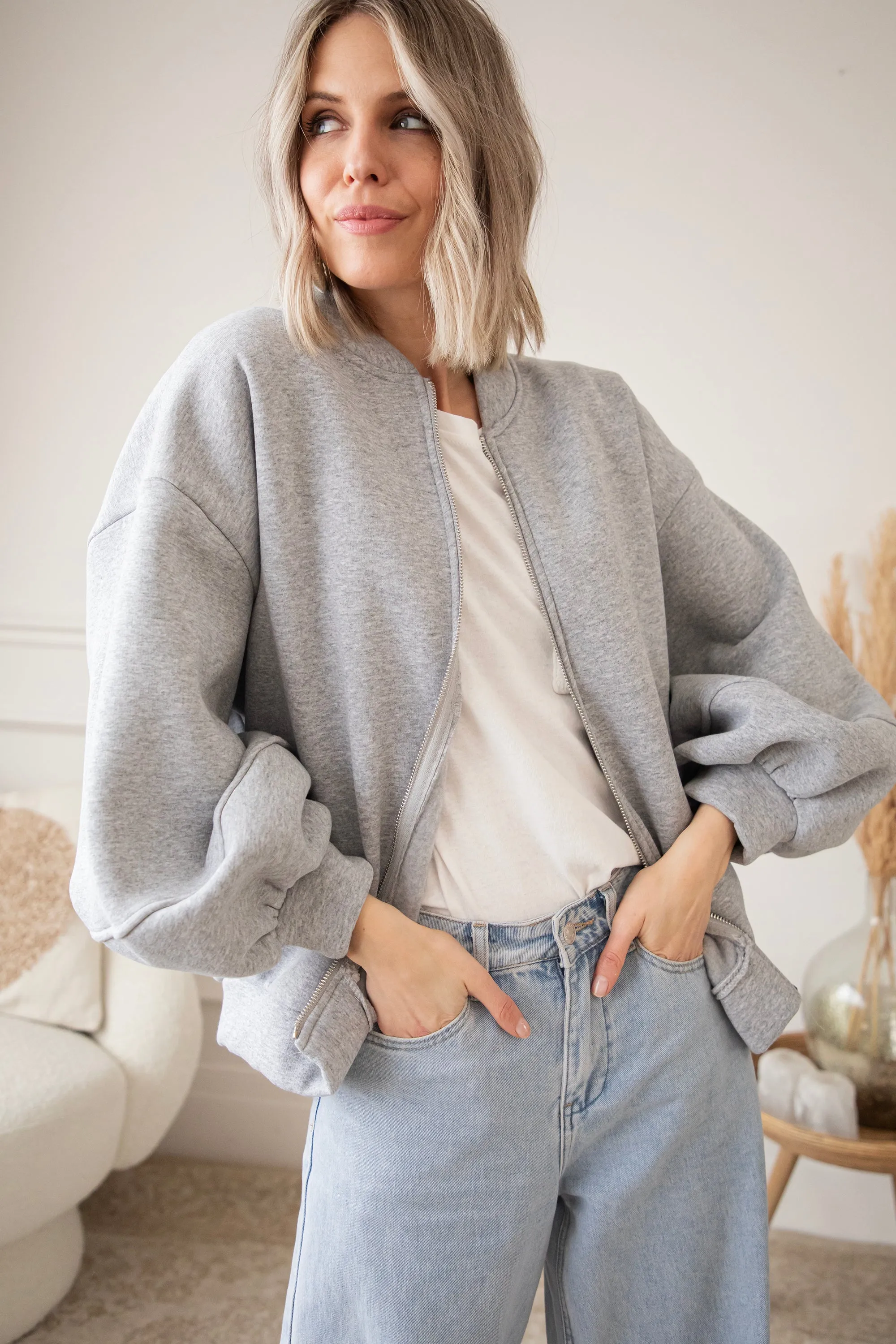 Snuggle Up Grey - Vest