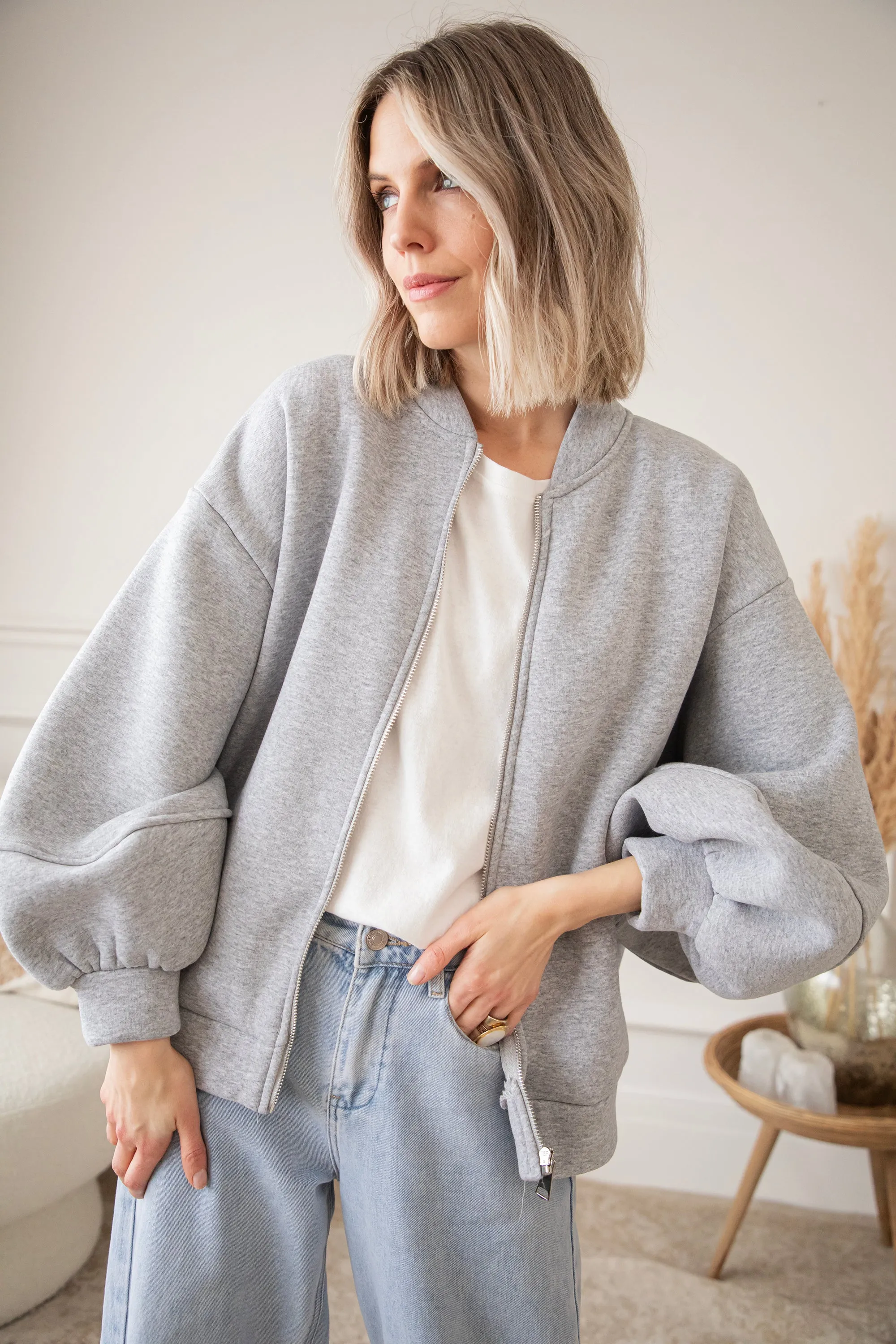Snuggle Up Grey - Vest