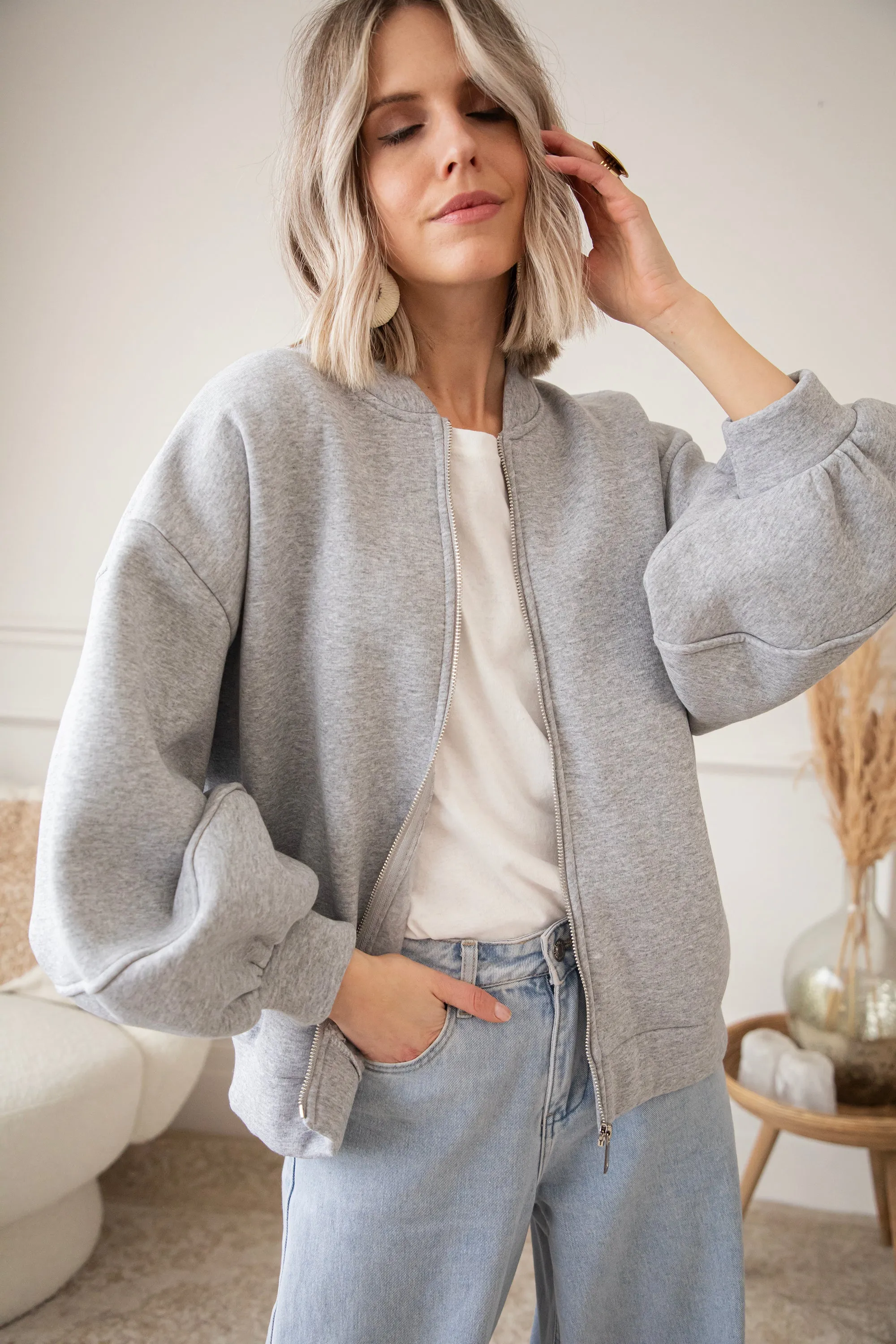 Snuggle Up Grey - Vest