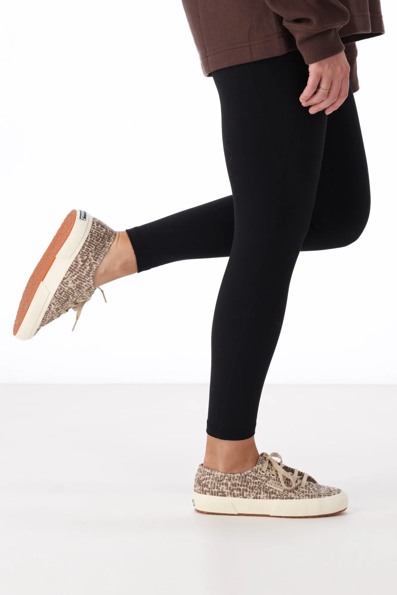 Superga Jaguar Print Brown Beige