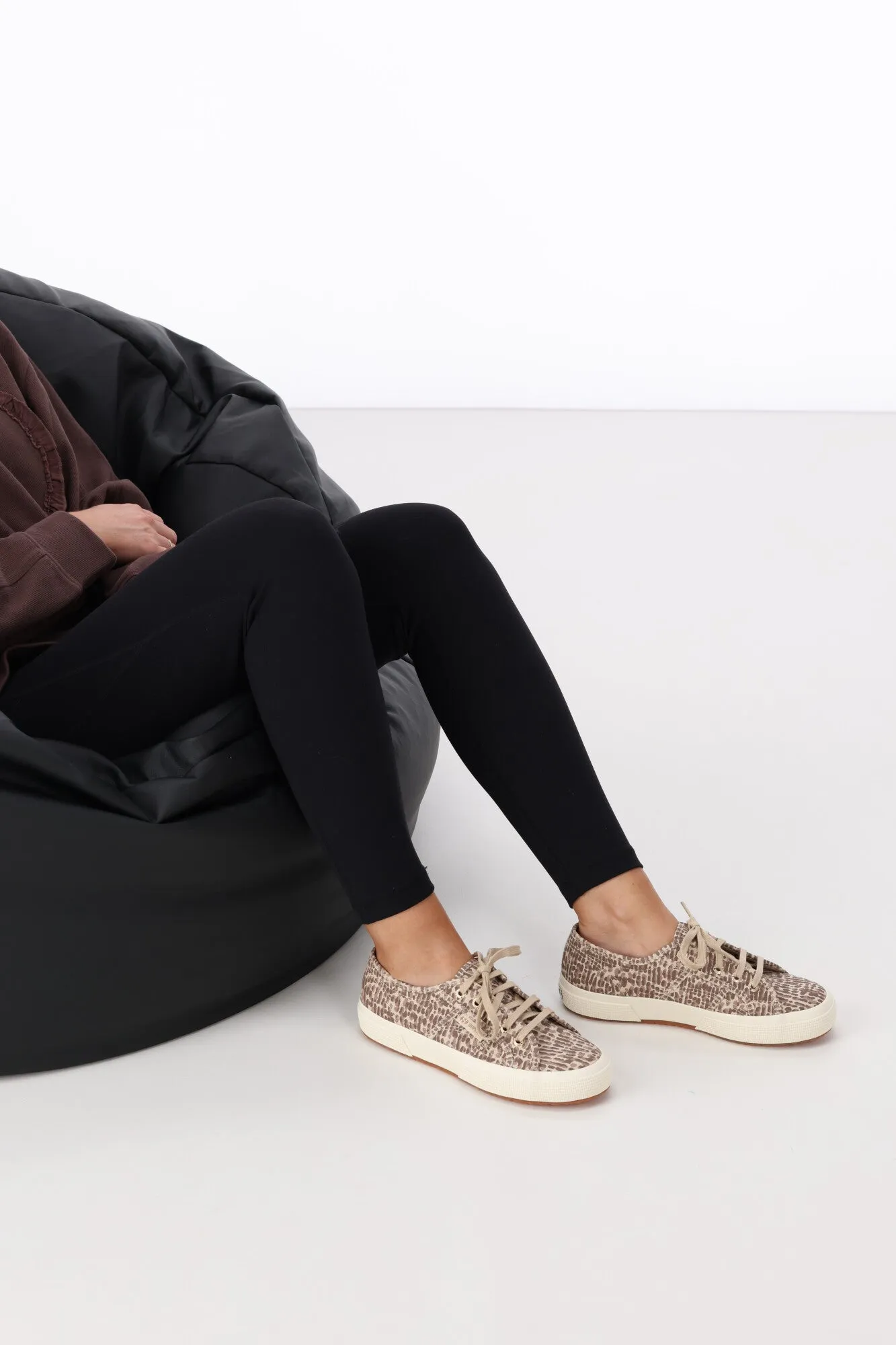 Superga Jaguar Print Brown Beige