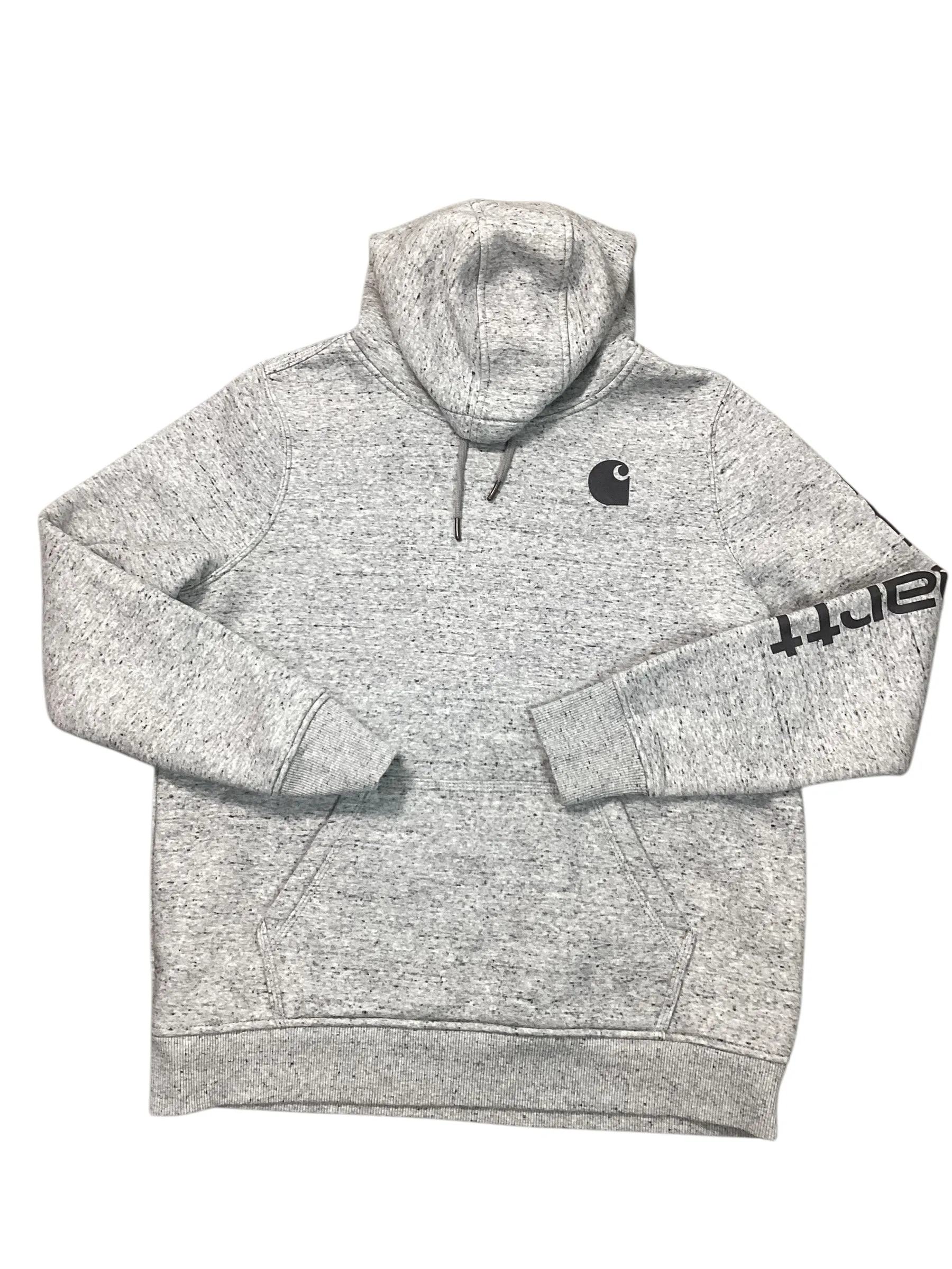 Sweatshirt Hoodie By Carhartt In Grey, Size:L