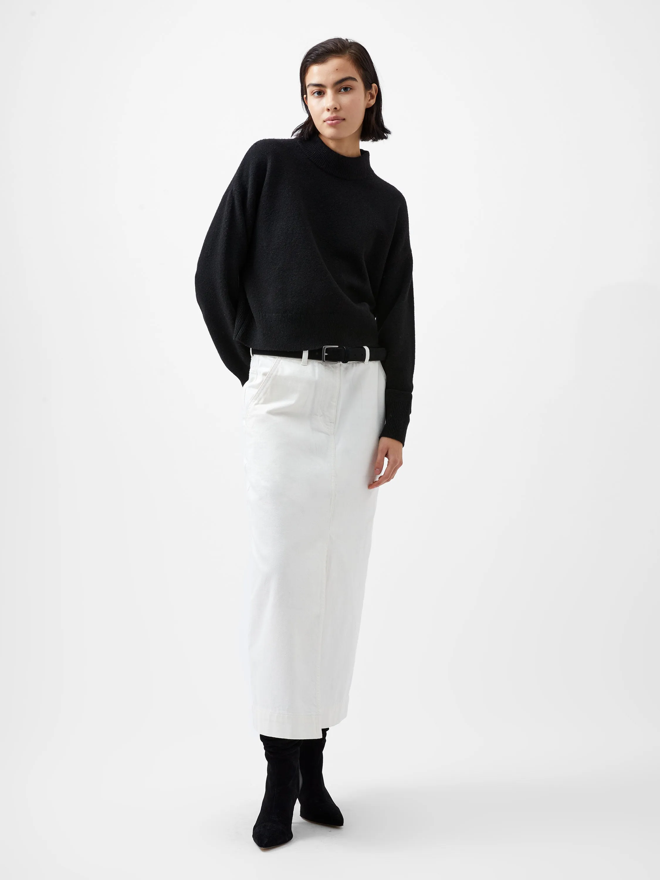Vhari Recycled Grown On Neck Jumper