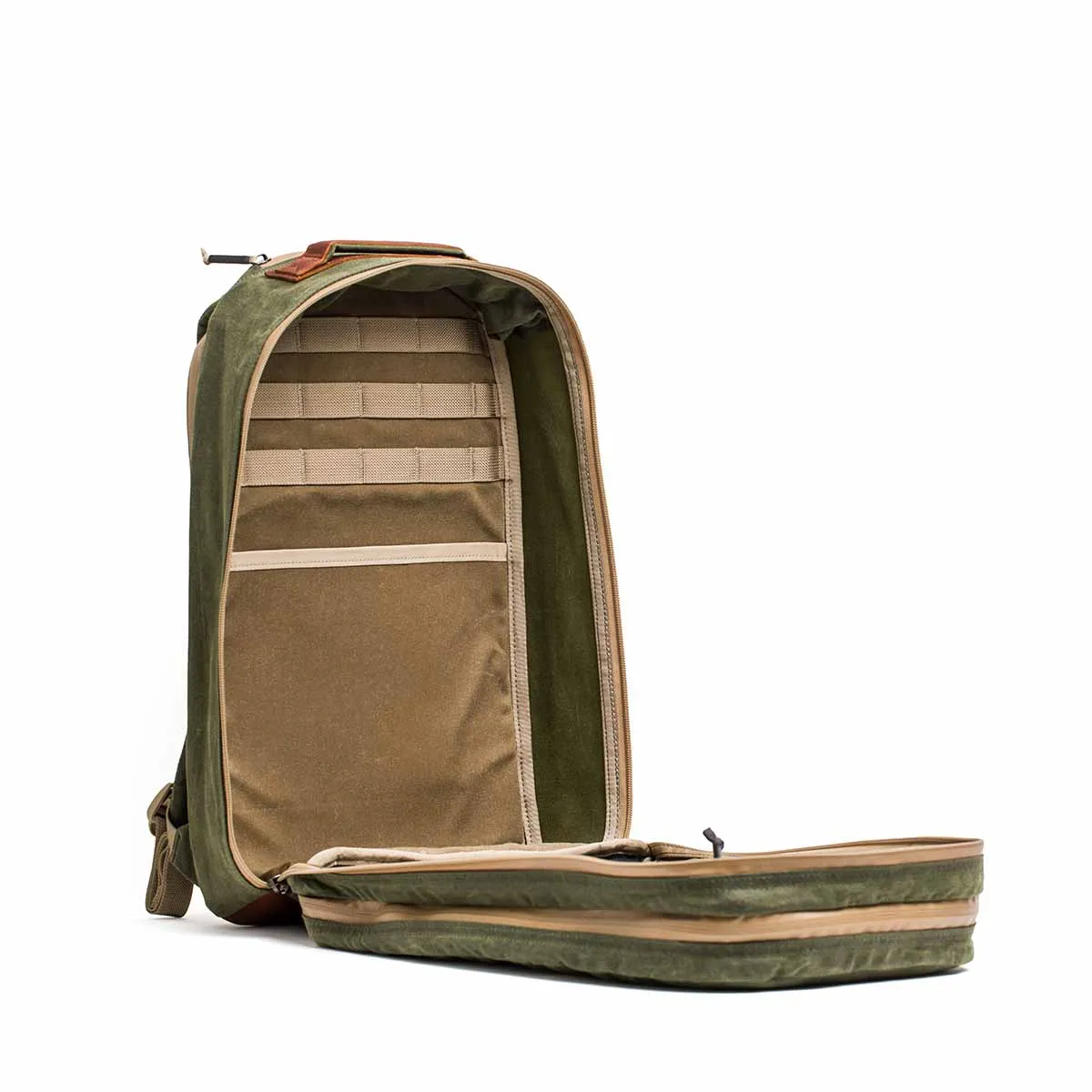 Waxed Canvas 18L Bullet Ruck