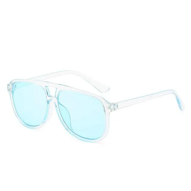 West Louis™ Polycarbonate Singel Color Sunglasses