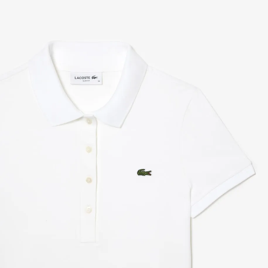 Women's Slim Fit Stretch Cotton Jersey Polo