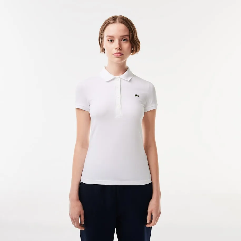 Women's Slim Fit Stretch Cotton Jersey Polo